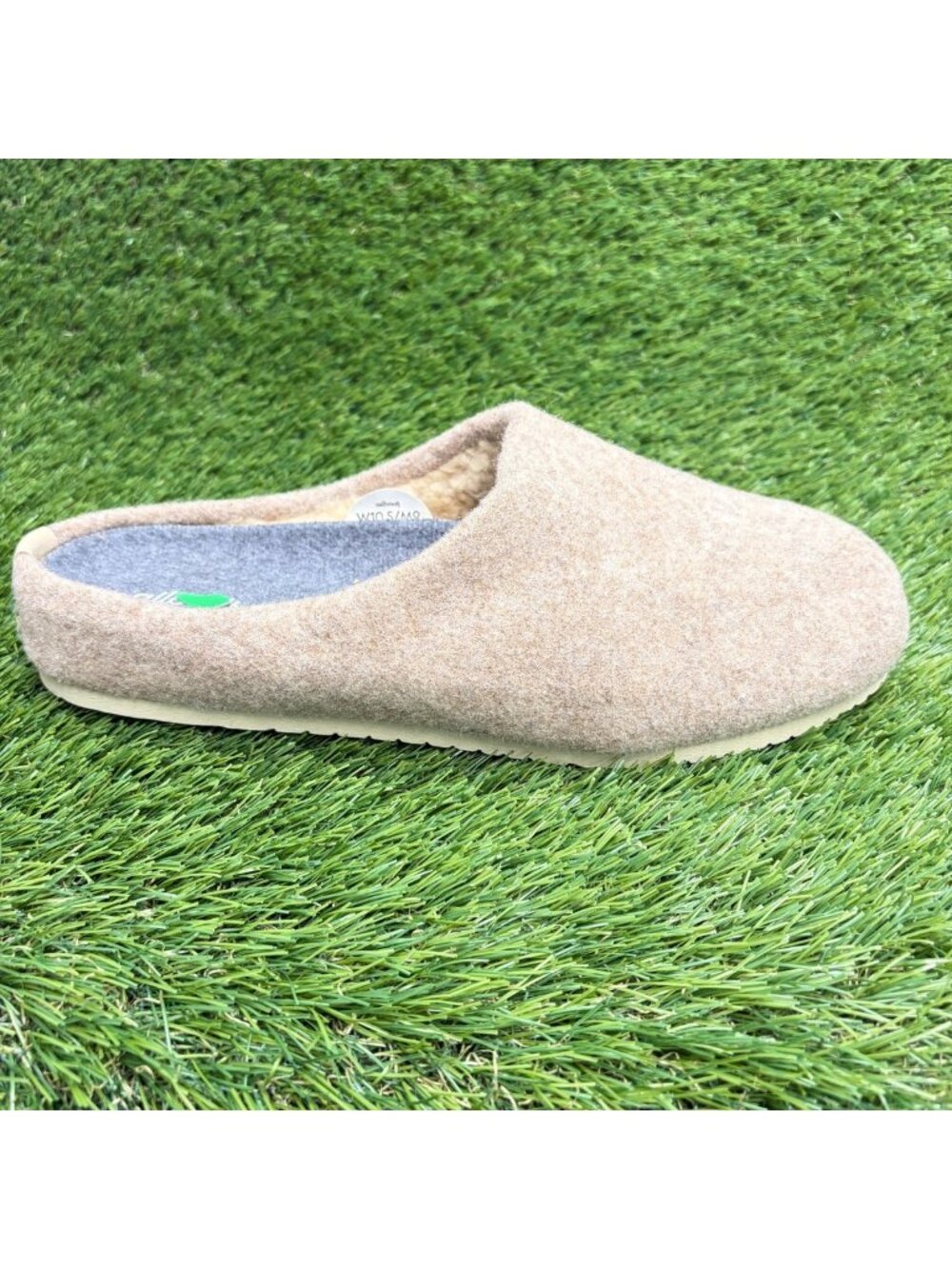 Allbirds Wool Slippers Mens Size 9 Light Tan Casual Comfort Slip On Mule Shoes